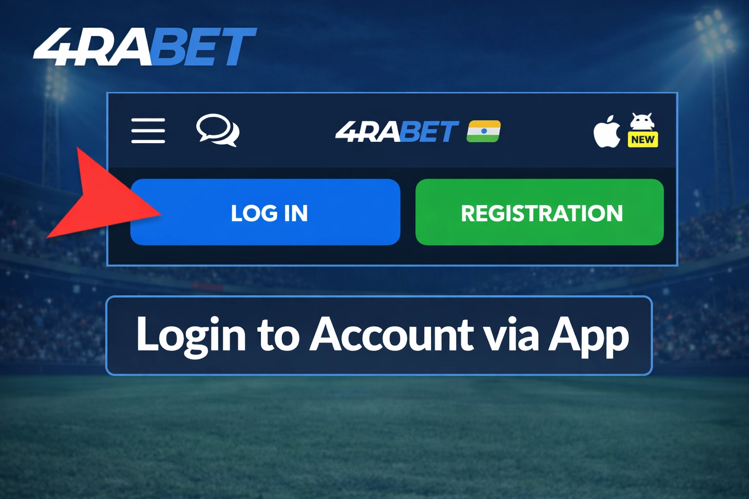 4rabet App Download – login to account via application